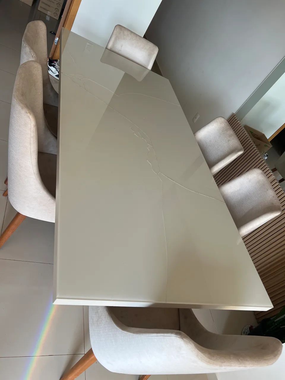 Mesa de até 8 lugares 