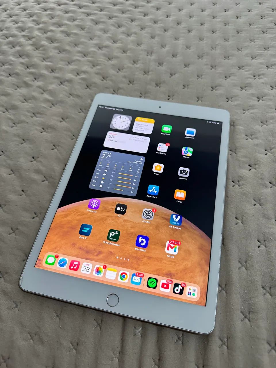iPad 8º geração 128gb Wi-Fi 