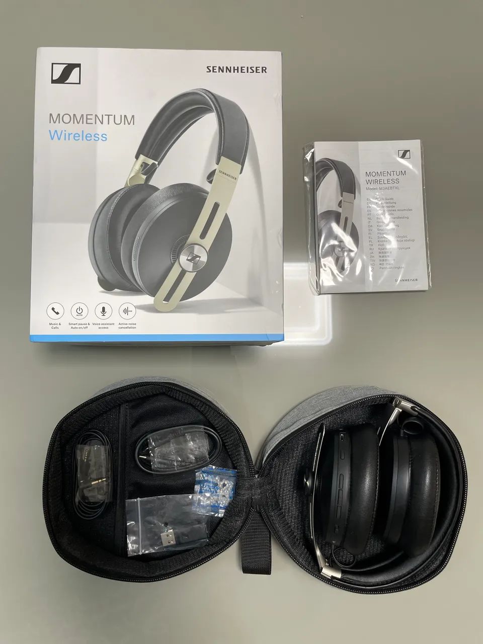 Fone de ouvido Headphone Sennheiser Momentum 3