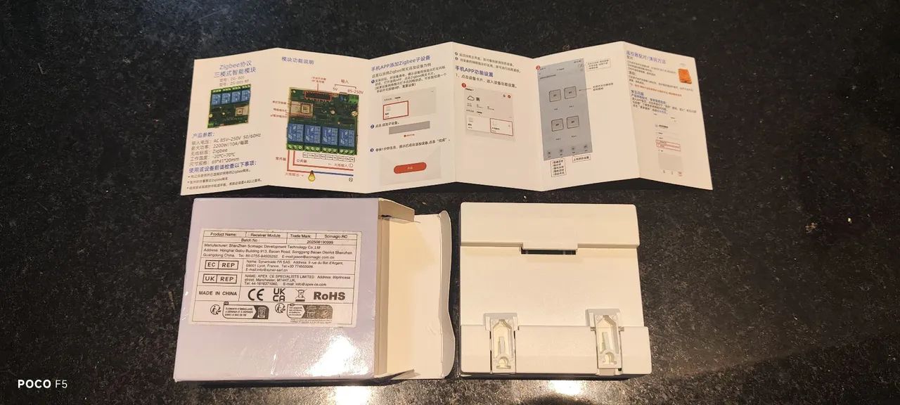 Interruptor ZigBee 4 Canais e RF - Foto 2