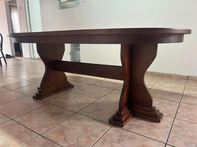 MESA JANTAR RETANGULAR MADEIRA  - Foto 4