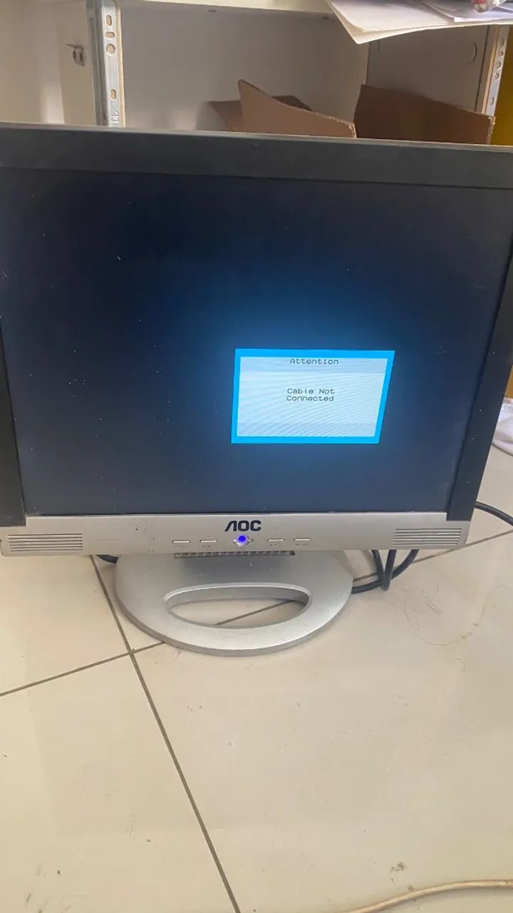 ? Monitor AOC LCD 15? ? Tela 4:3 - Foto 2