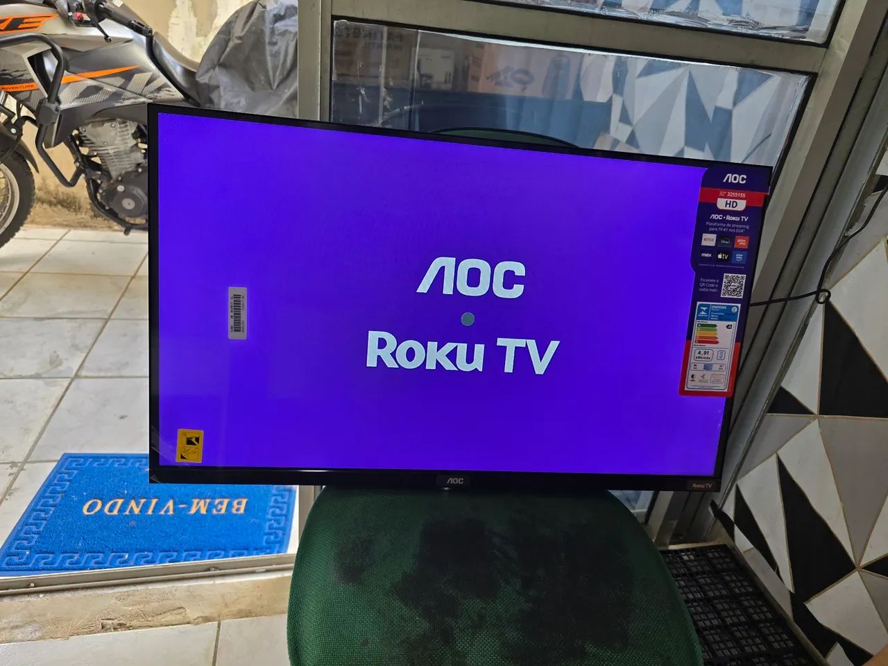 Smart TV AOC 32 polegadas  - Foto 3