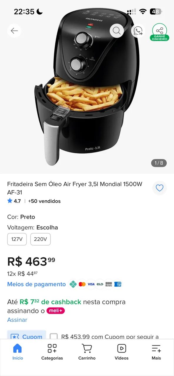 Air fryer - Foto 2