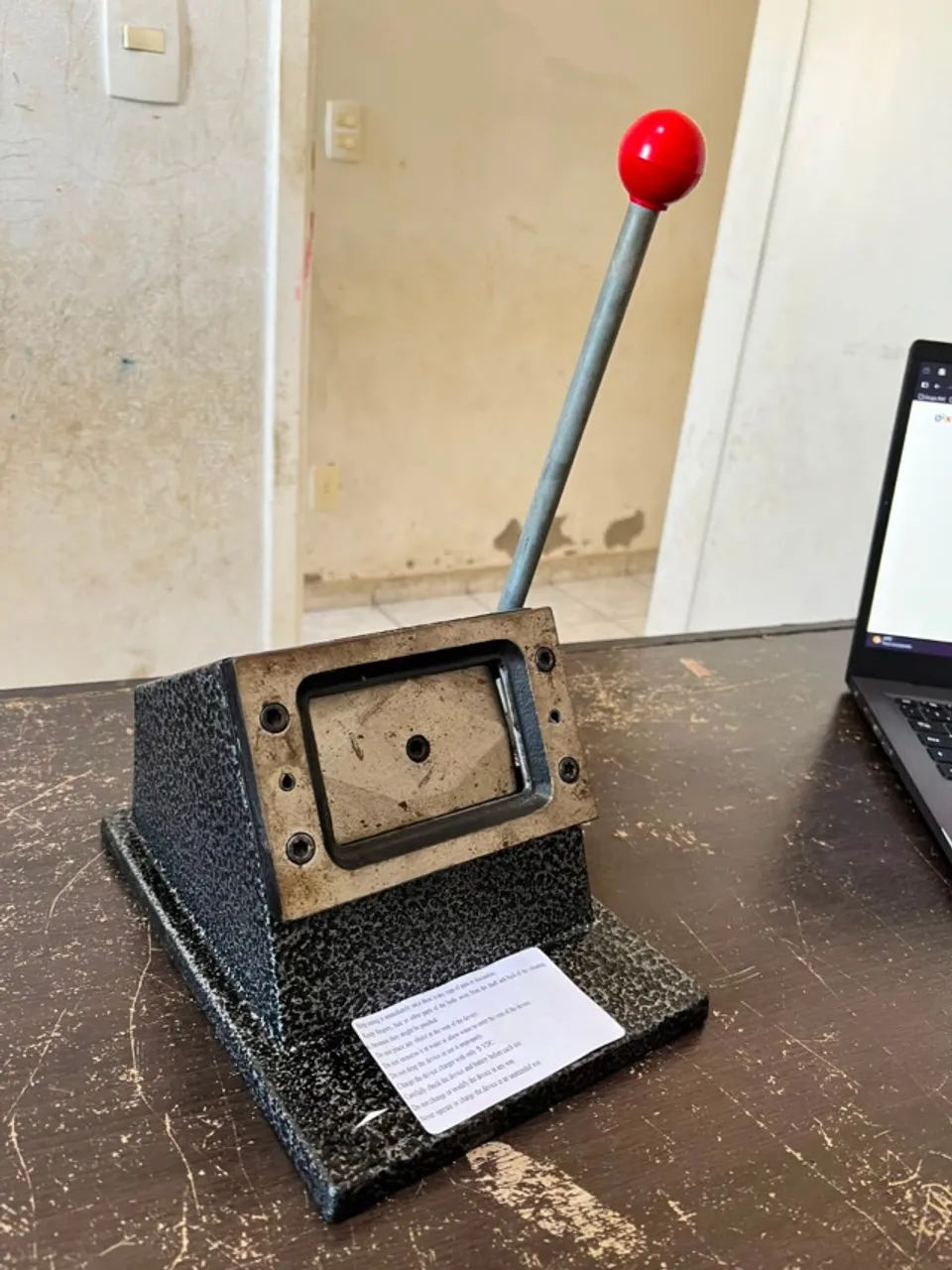 Cortador de PVC Crachá
