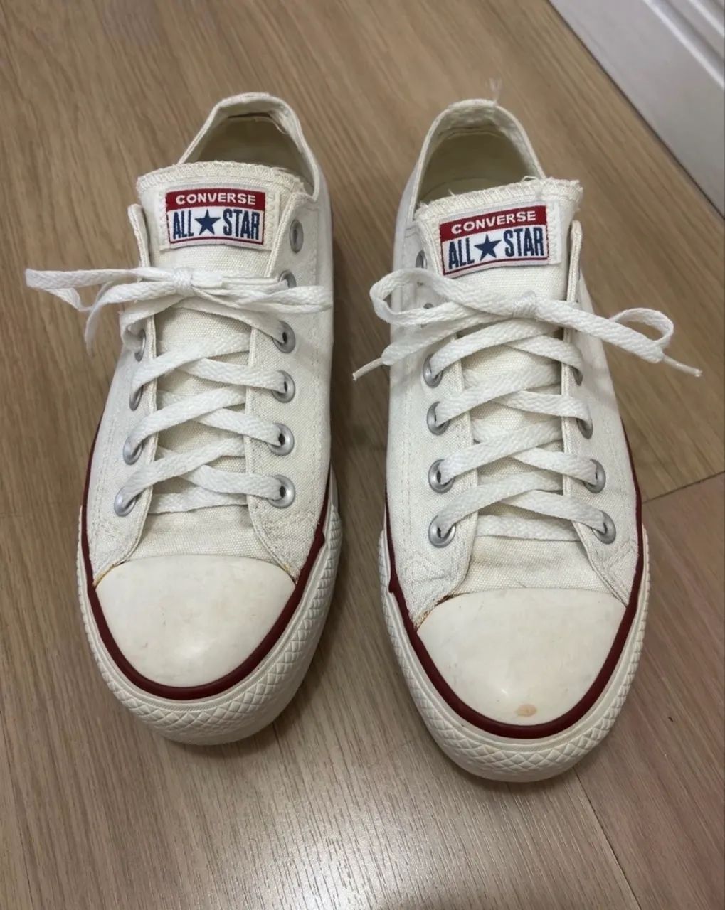 Tênis All Star Plataforma Branco  - Foto 4