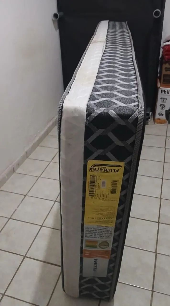 Cama box isopluma plumatex de solteiro.  - Foto 2