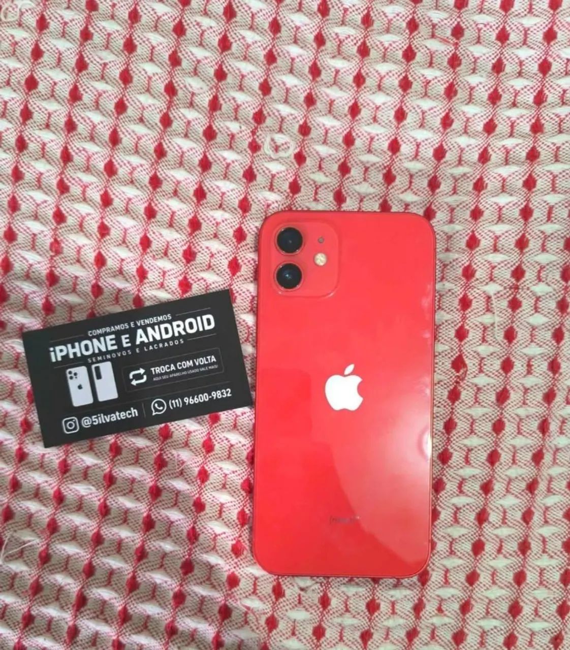 iPhone 12 128gb vermelho  - Foto 2
