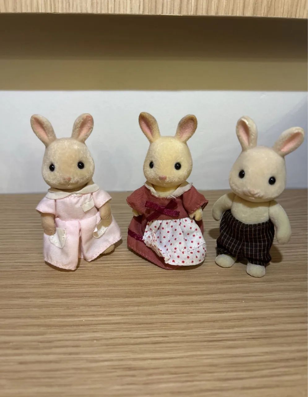 Lote de Coelhos Sylvanian families 