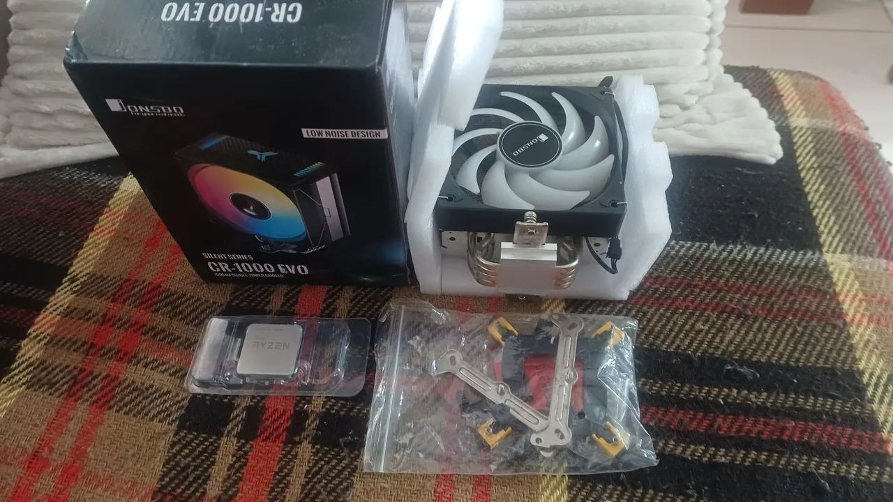 Ryzen 3500x C/coller ARGB - Foto 2