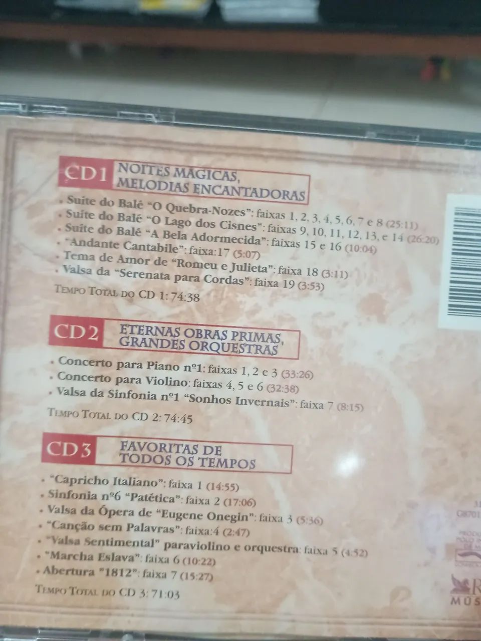 Coleção de cds Tchaikovsky - Foto 2