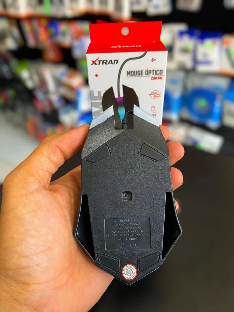 MOUSE GAMER COM FIO XTRAD XD-625 - Foto 5