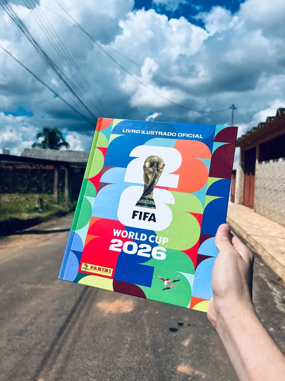 Álbum da capa dura 