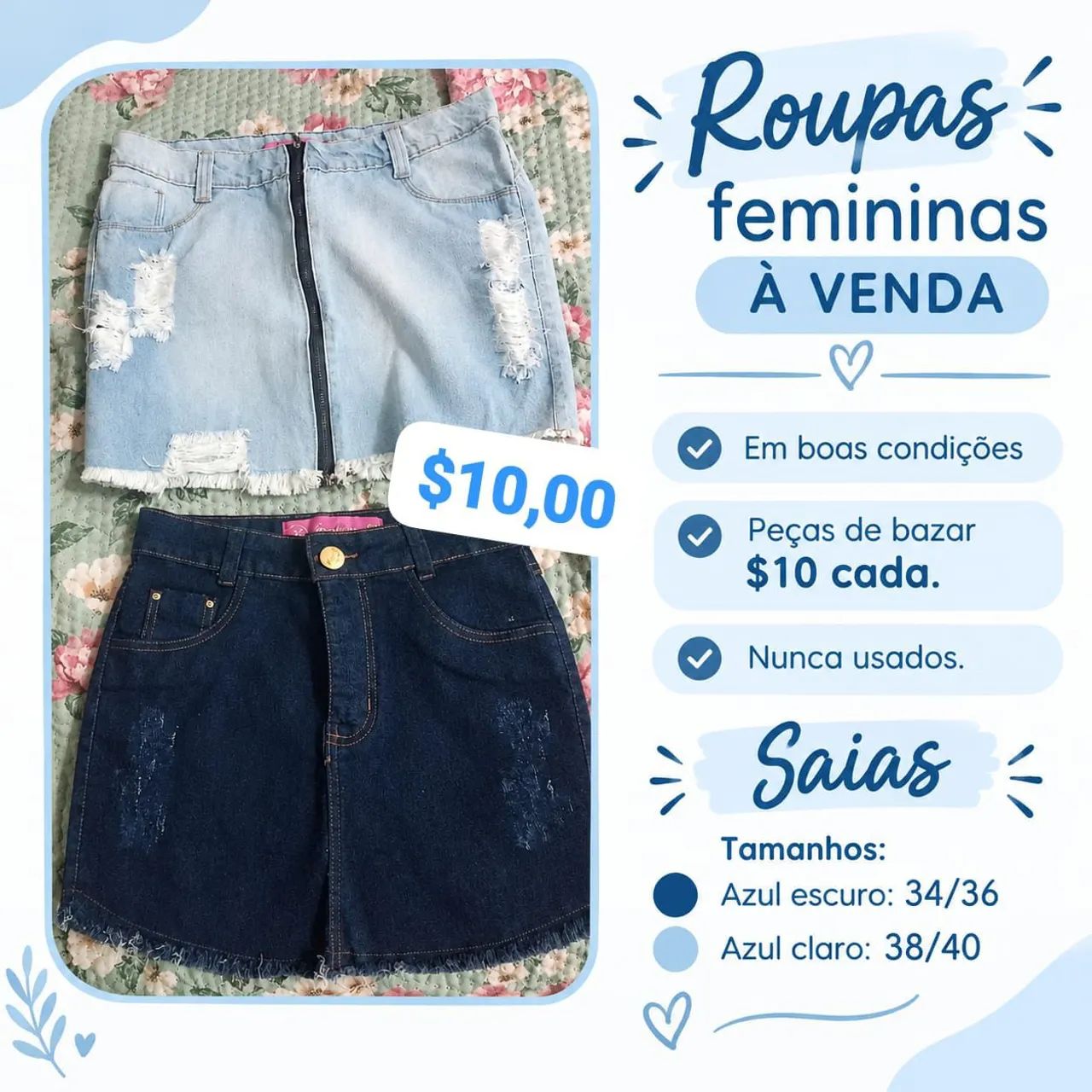 Roupas de bazar $10 - Foto 3