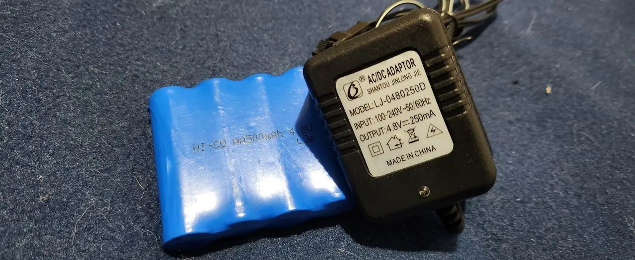 Adaptador ac dc mais bateria  - Foto 3
