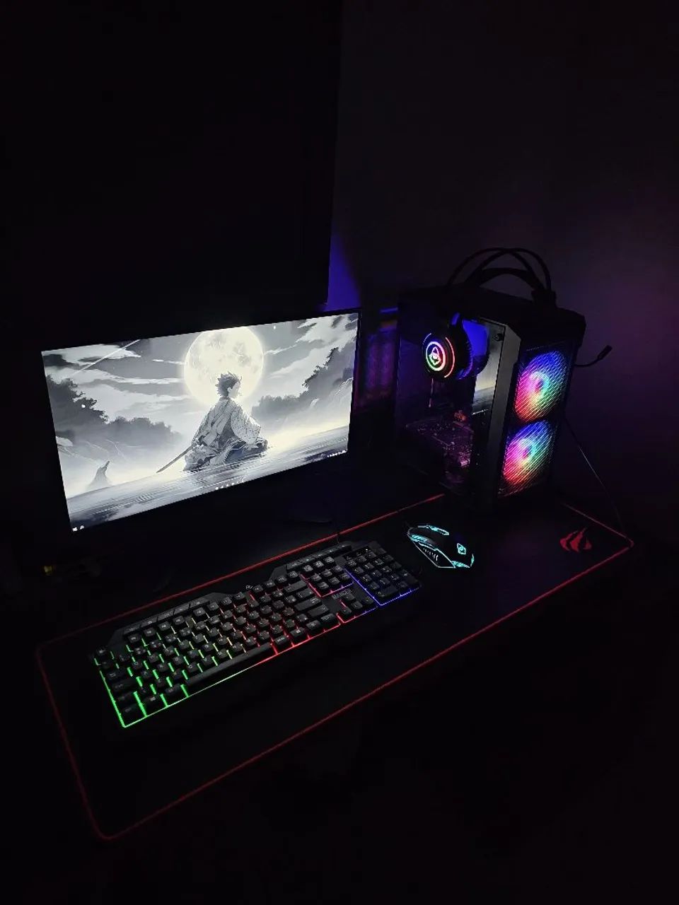 PC gamer completo e com periféricos