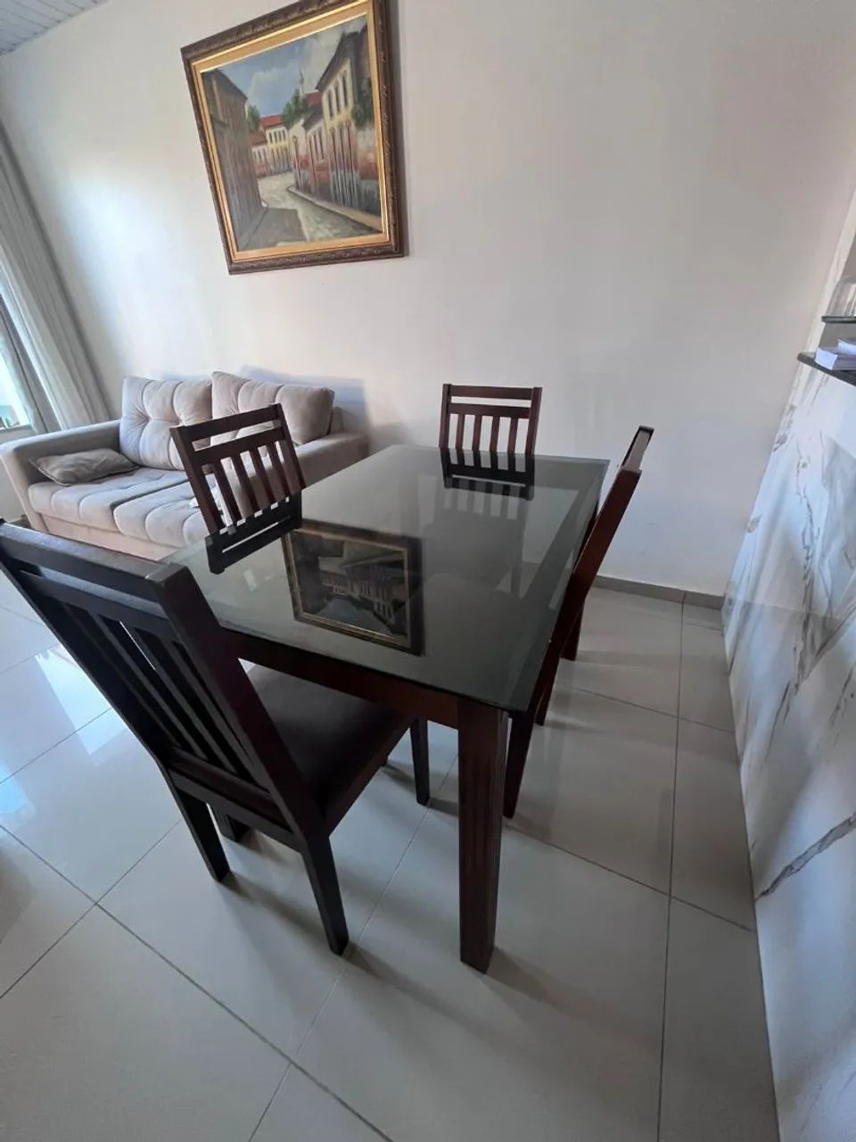 Mesa de vidro 