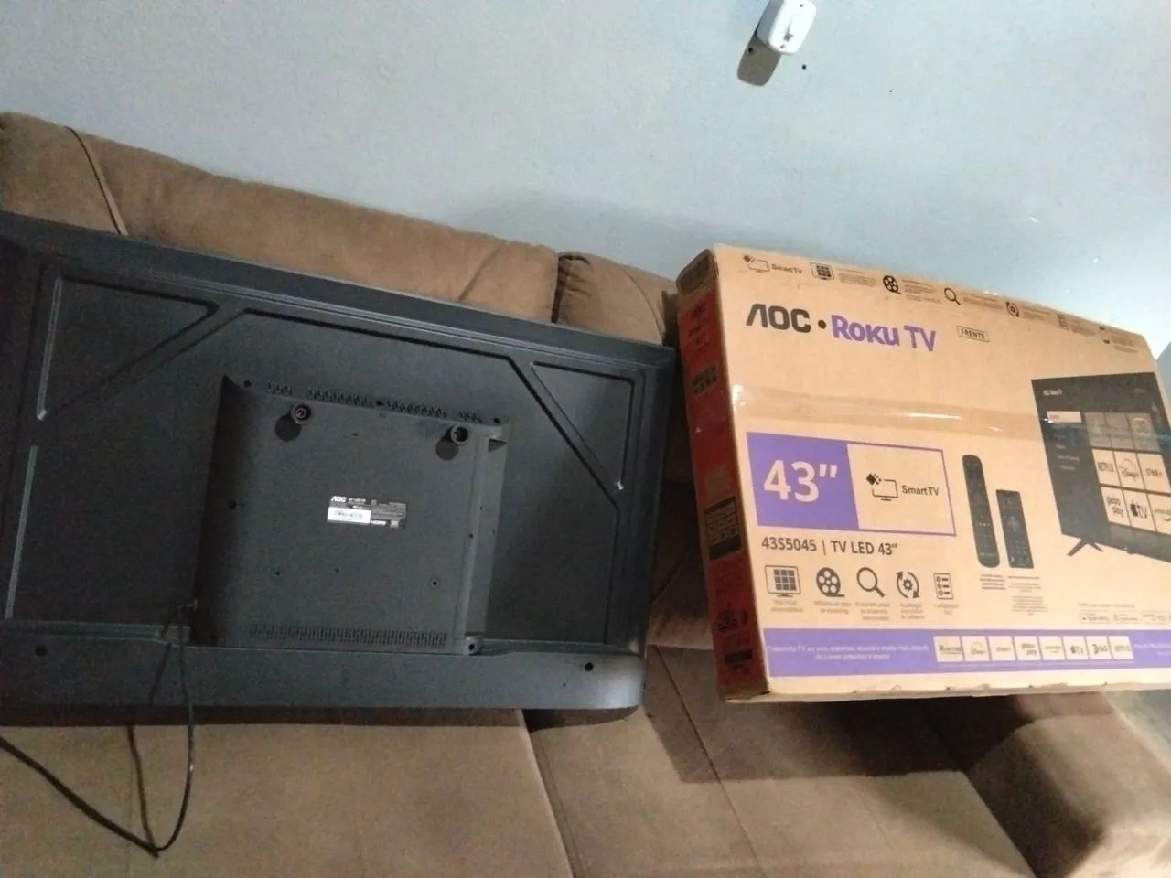 SMART TV 43 HD AOC ROKU  - Foto 2