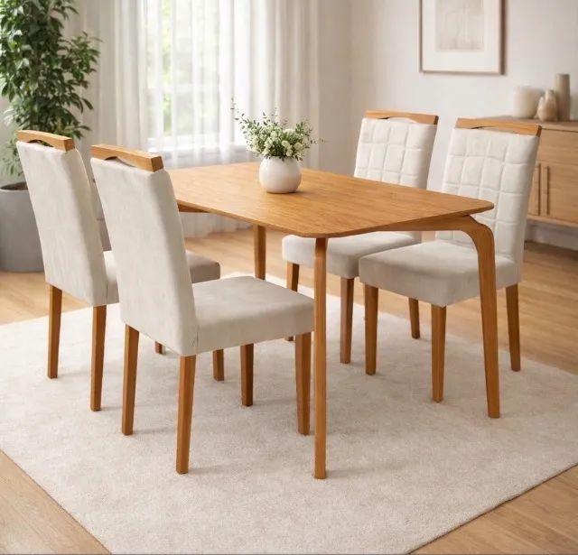 Conjunto de Jantar Verona 4 Lugares