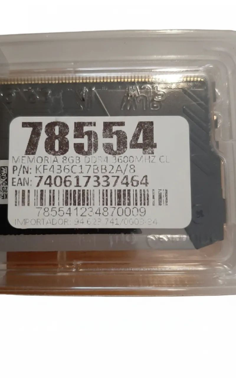 Memória Kingston Fury Beast, 8gb, Ddr4, Cl17, 3600 Mhz - Foto 4