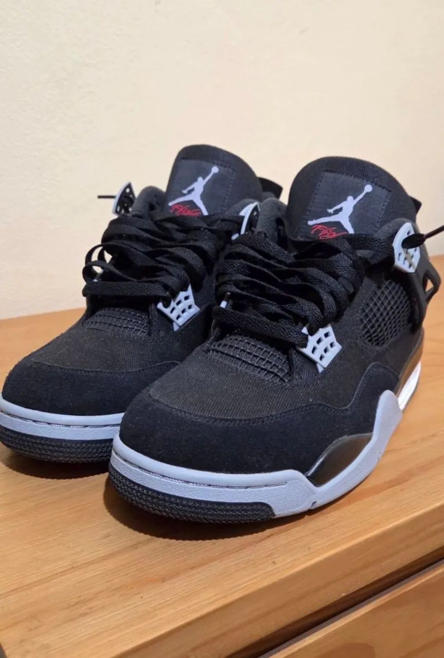Tênis Air Jordan 4 SE Black Canvas