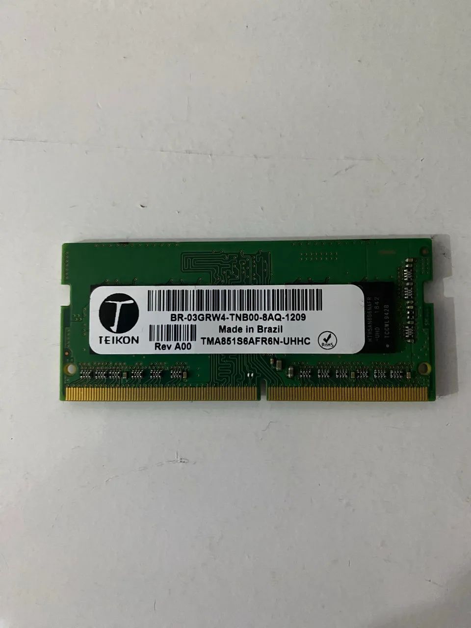 MEMORIA PARA NOTEBOOK DDR4 4GB