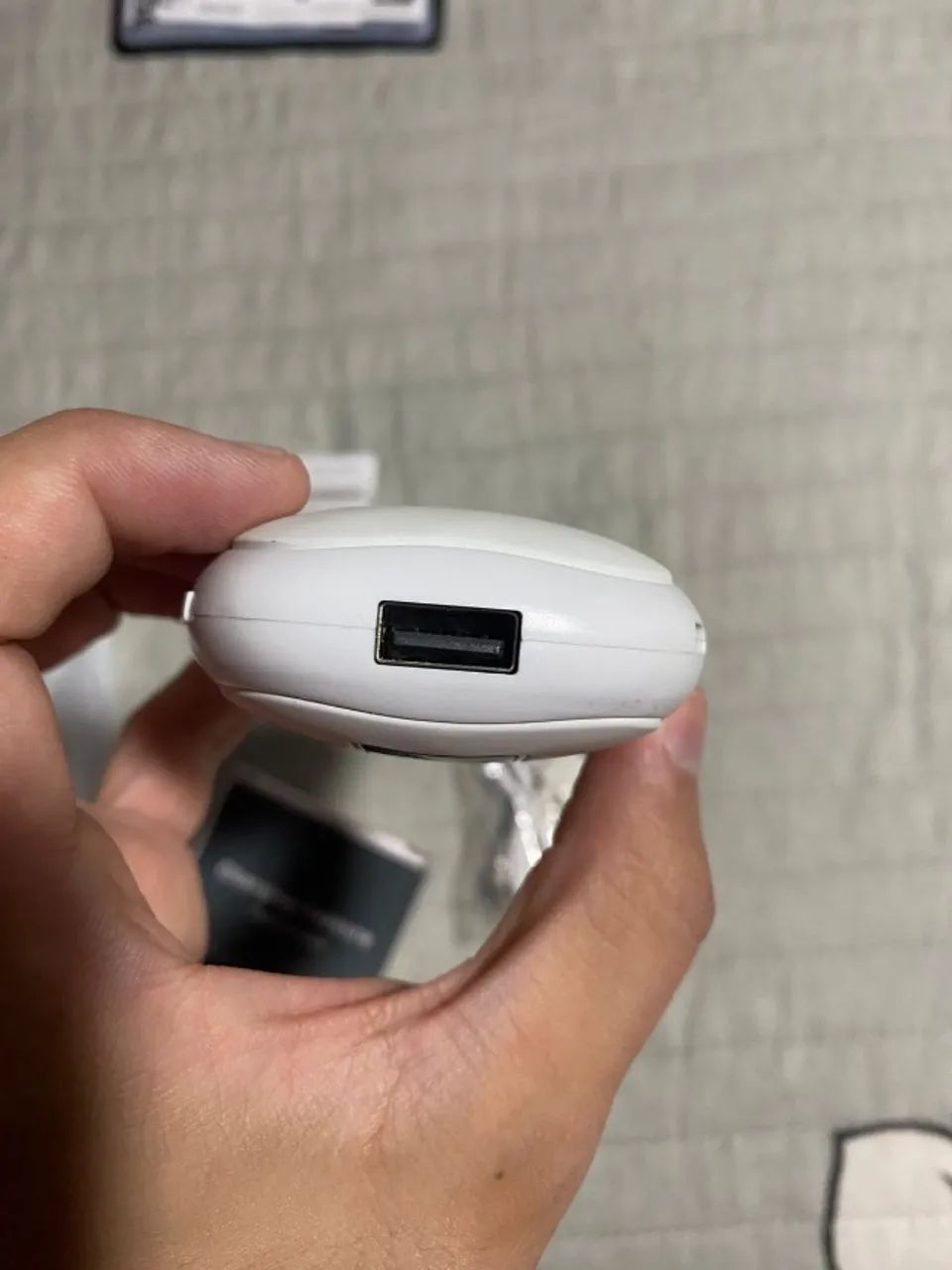 Powerbank + Aquecedor de Mão Digital N20 Branco - Foto 5