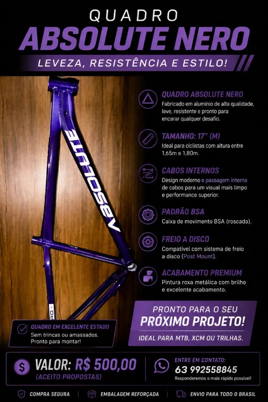 Quadro de bicicleta