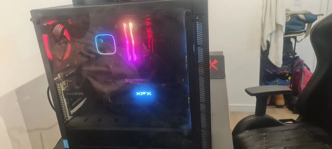 CPU GAMER RYZEN 7 5700X3D E RX 9060XT - Foto 3