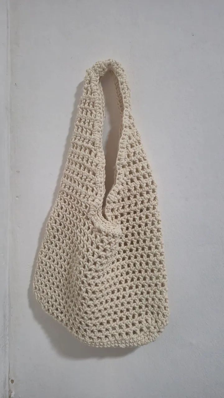 Bolsa em crochê  - Foto 4