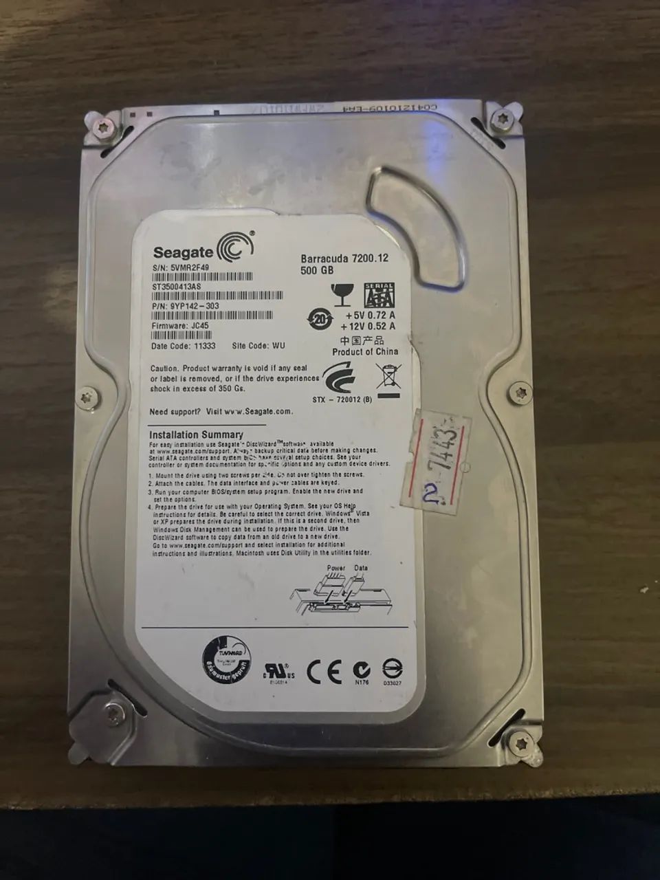 HD 500 GB