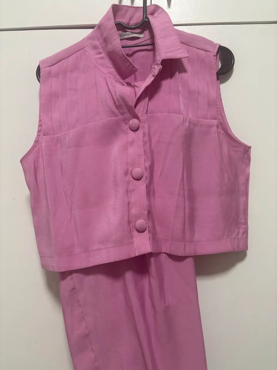 Conjunto Producao Rosa Tam M - Foto 2