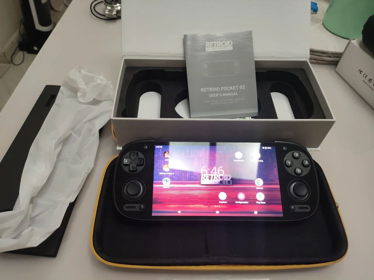 Retroid Pocket G2 【中古】 Retroid Pocket G2 com bag - Consoles de Vídeo Game - Jardim Santa