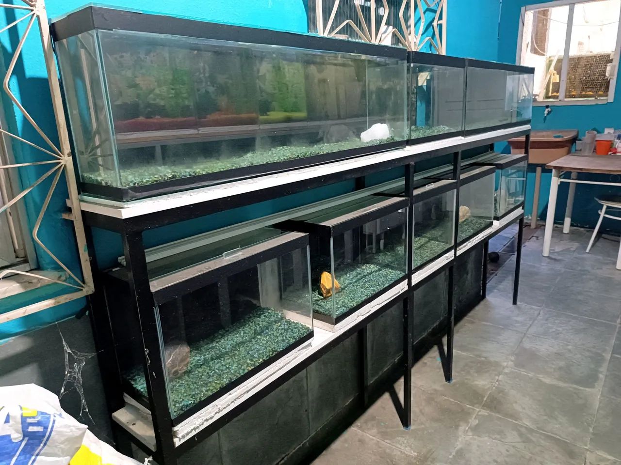 Bateria de Aquários