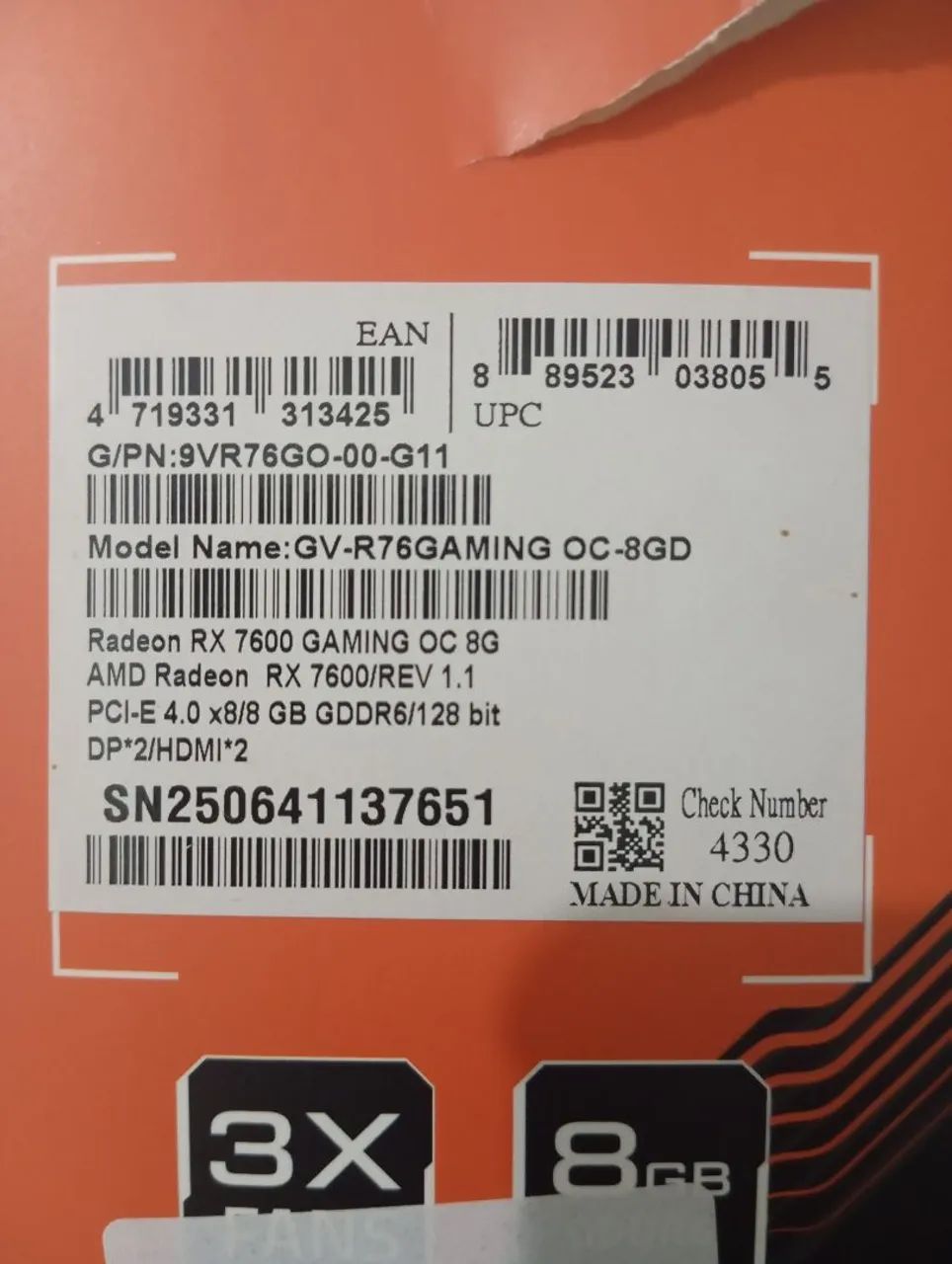 RX 7600 - Foto 3