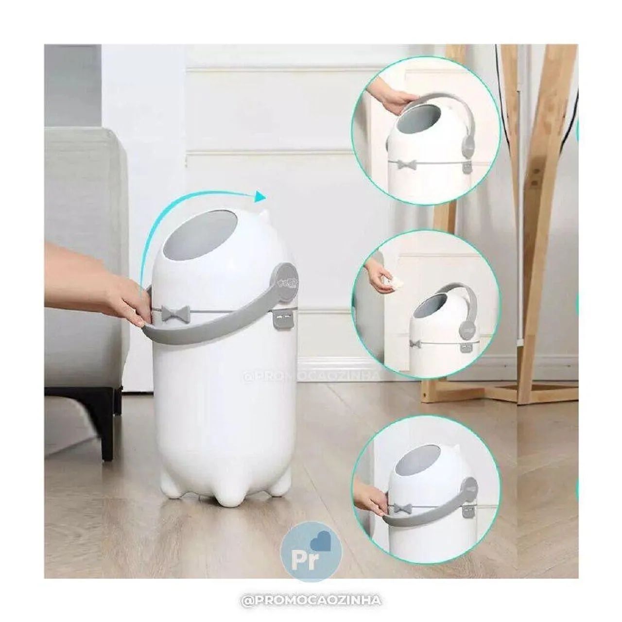 Lixeira antiodor - Maxi baby