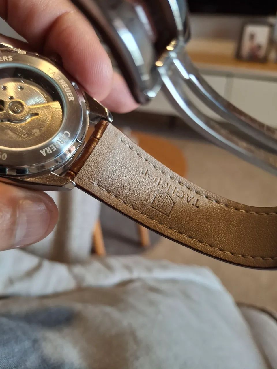 Relogio Tag heuer carrera prata automático uma joia. - Foto 4