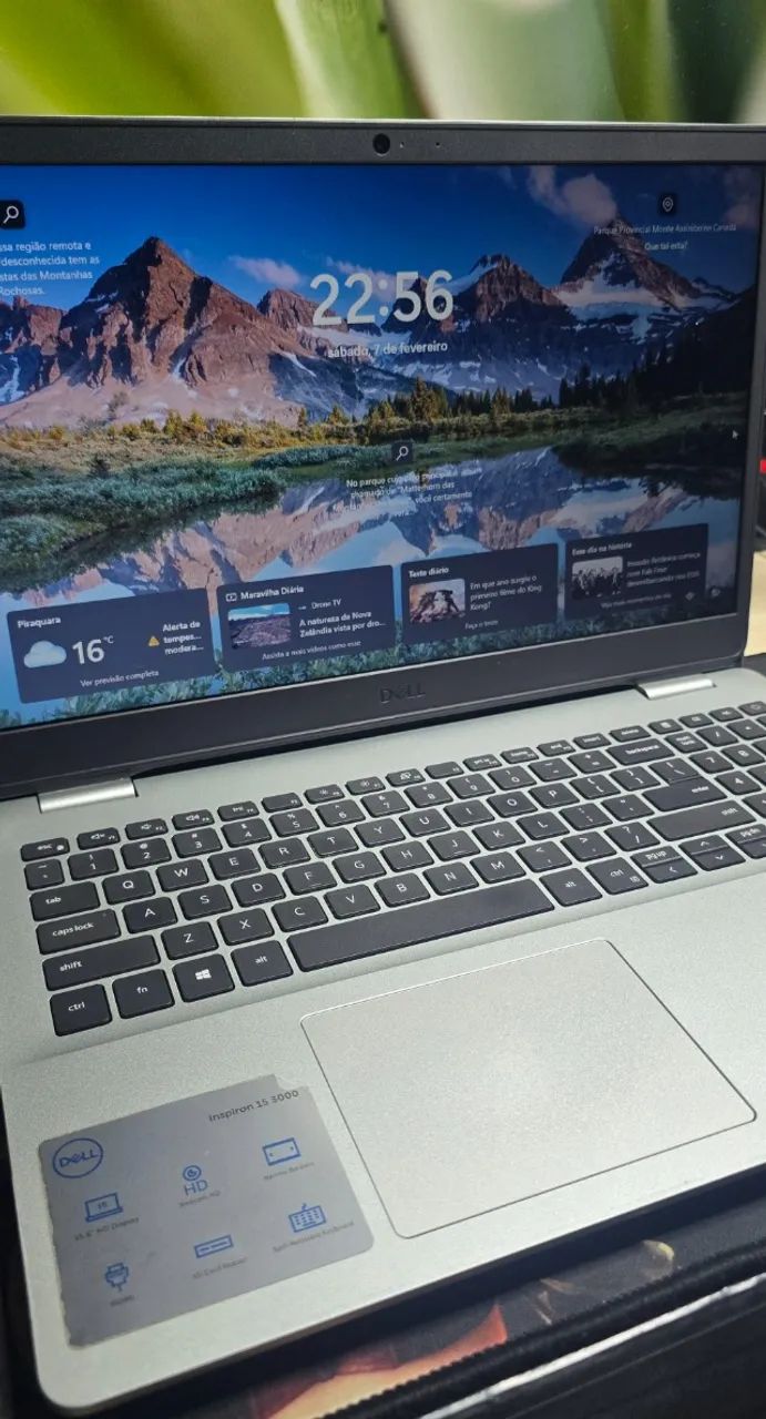 Notebook Dell Inspiron 3505 AMD Athlon Silver 3050U Com Radeon Graphics 2GB SSD 240gb 8gb  - Foto 5