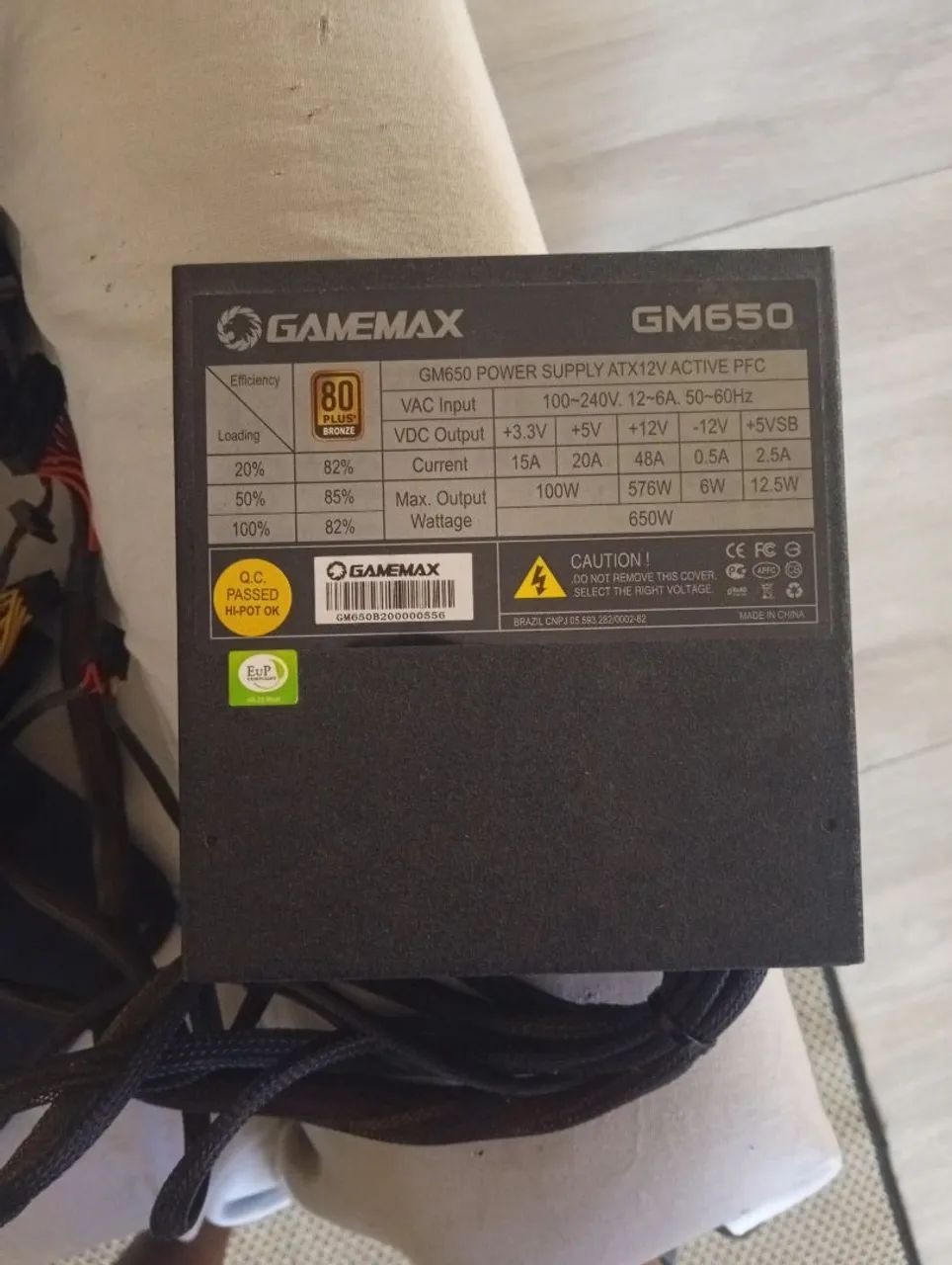 Fonte game gameMax GM 650 - Foto 3