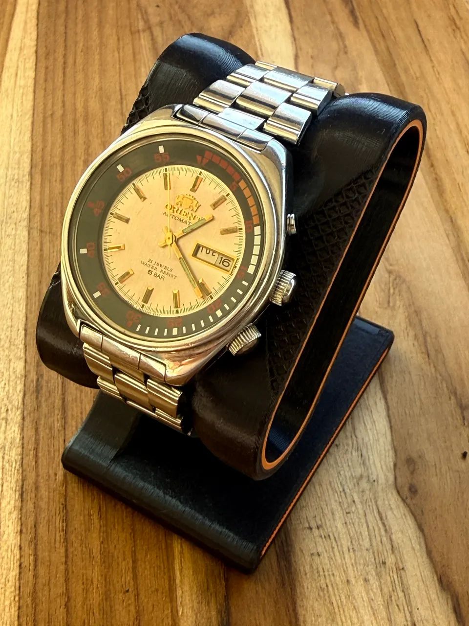 Relógio Orient King Diver Silver Dial - 1980 - Foto 2