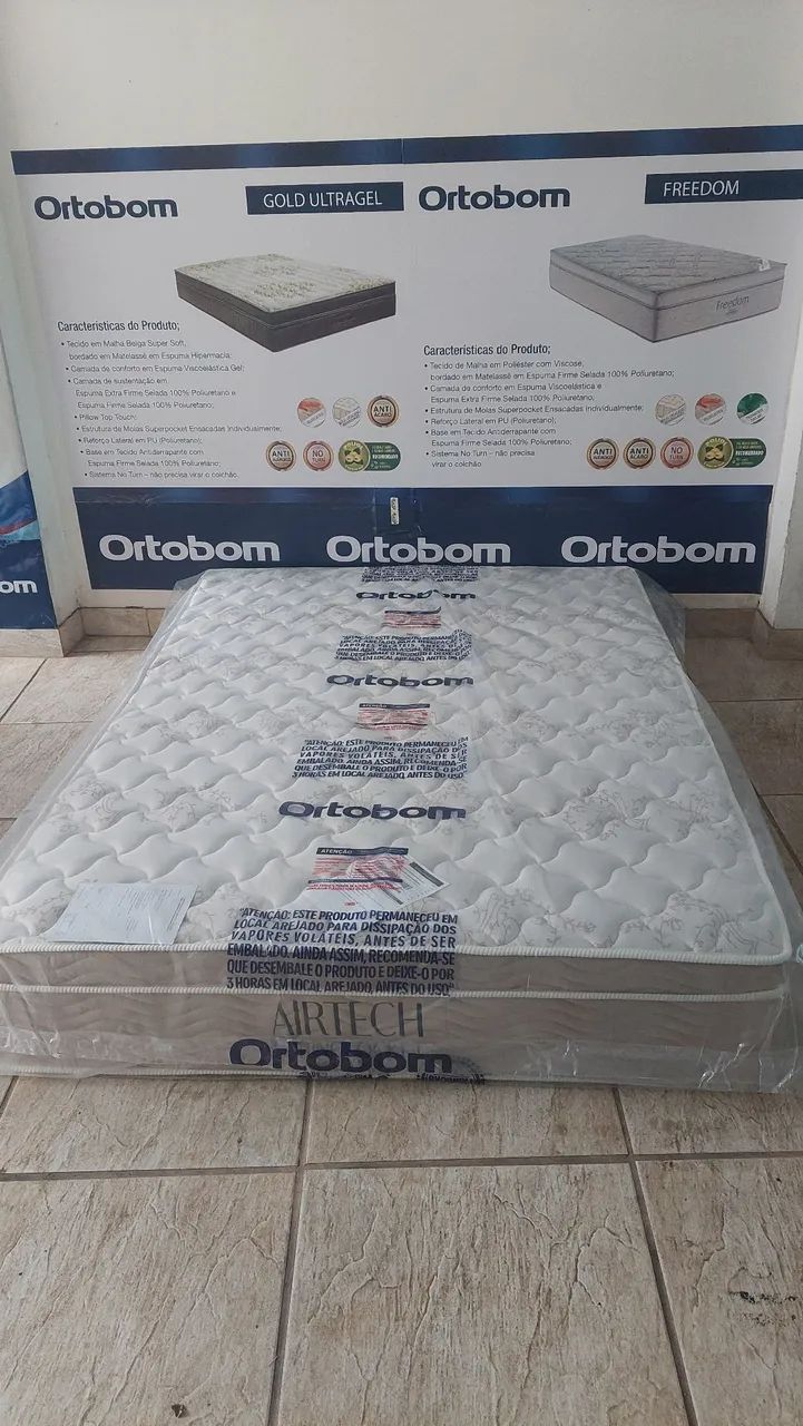 Colchão Ortobom casal molas ensacadas  - Foto 4