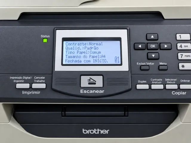 Impressora Laser Multifuncional Brother DCP-8080DN Duplex USB Rede - Foto 4
