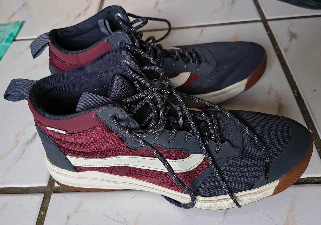 Tênis Vans Ultrarange Hi DL Ebony/Port - 42 - Excelente 
