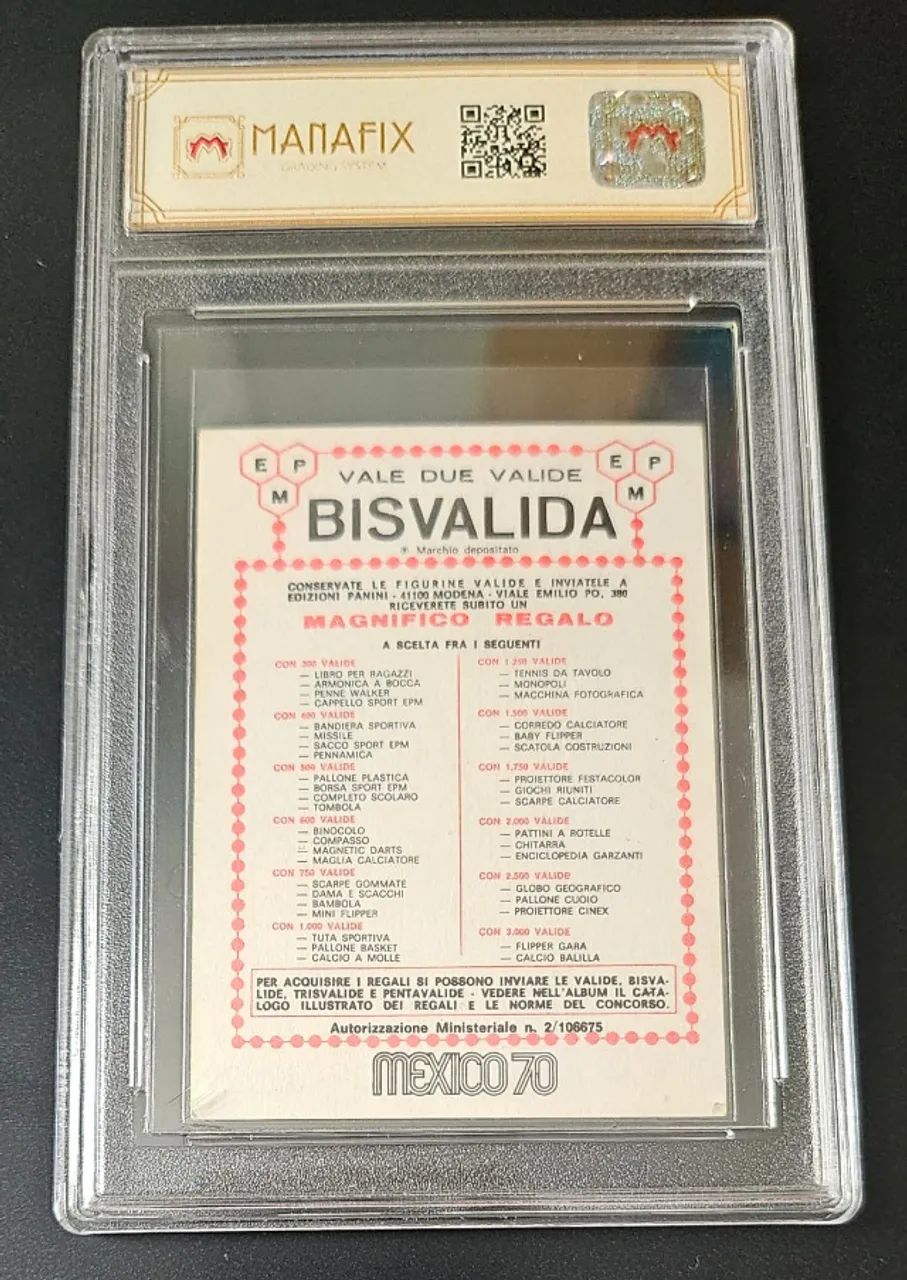 Figurinha Original Panini Copa 1970 Graduada - Leonidas Brasil - Foto 2