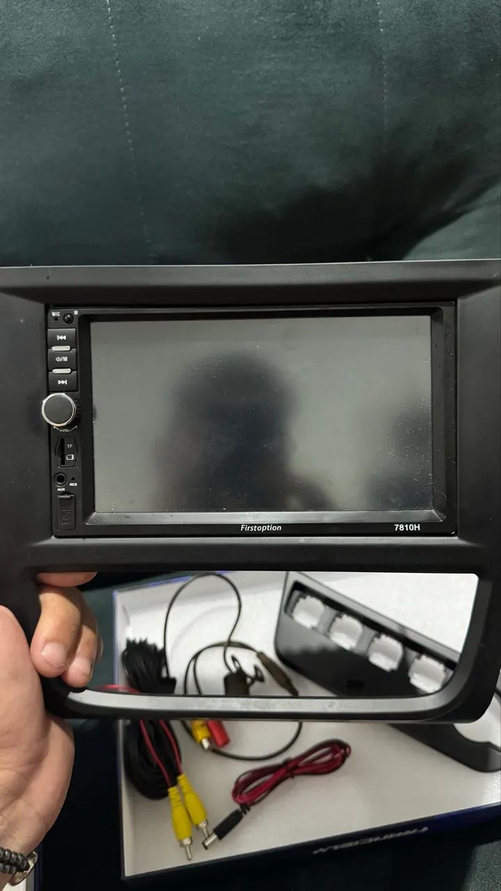 Vendo Multimídia 7 + Moldura para Gol G6 com câmera de Ré - Foto 2