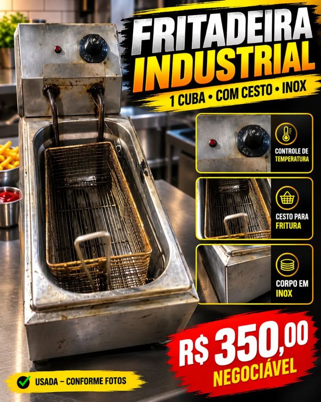 Fritadeira Elétrica 