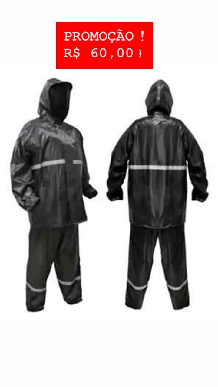 Capa de Chuva Completa Motoboy - NOVA  R$ 69,99  