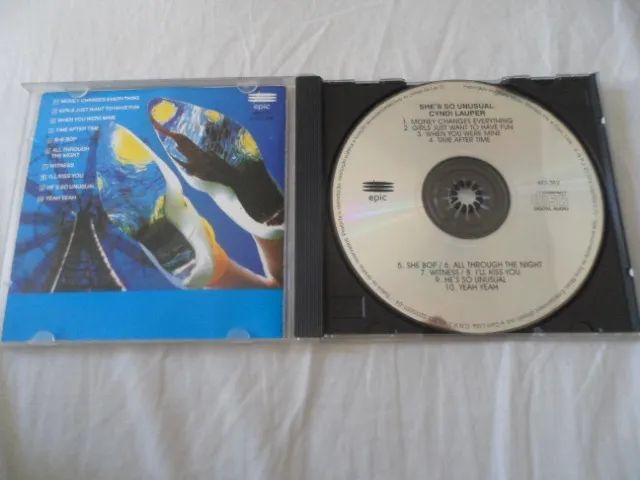 CD Cyndi Lauper She's So Unusual CD nacional e original - Foto 2