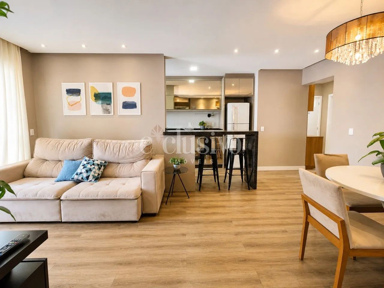 Apartamento mobiliado com 2 suítes no Abraão, Florianópolis/SC