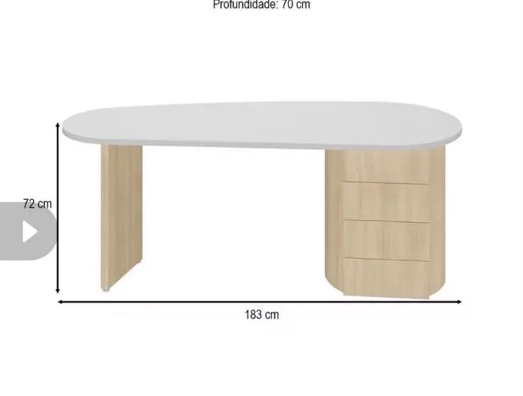 Mesa de escritório  - Foto 2
